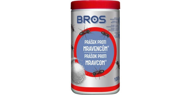 BROS – prášek proti mravencům 100 g                                                                                                                                                                                                                       